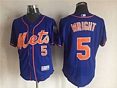 New York Mets #5 David Wright Blue 2016 Flexbase Collection Stitched Jersey,baseball caps,new era cap wholesale,wholesale hats